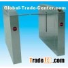 Intelligent drop arm barrier gate with automatically arms lock and adjustment for access