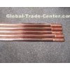 Threaded And Pointed electrical ground rod / house grounding rod
