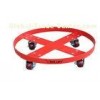 Steel Red  55 Gallon Drum Dolly , Drum Transport Equipment Easy To Operate