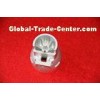 Silver Anodize High Precision CNC Machining Parts For LED Housing / Lamp Body