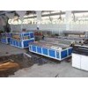 Double - Screw PVC Wood Plastic Board Production Line For Window Profile