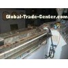 Single Wall Corrugated Plastic Pipe Extrusion Line , Flexible PE PP Making Machine