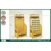 Customized metal shop display rack , battery display rack with 4C Painting / silkscreen
