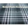 100% Organic Cotton Yarn Dyed Plain Weave Plaid Shirt Fabric