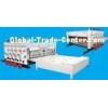 60pcs/min Auto Chrome Carton Flexo Printing Slotting Machinery With Chain Feeding Model