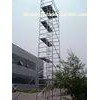 OEM and ODM Aluminium Alloy  2kn /  Ladder Frame Scaffolding with Ring Lock Joints