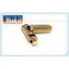 Autobicycle Precision Turning Parts Lathe Turning Components , Knurled Brass