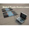 Dynamic Automobile Portable Truck Axle Scales , Aluminum Alloy Pad With Indicator