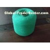 Green Blue Red White Spun Polyester Thread , 20s Polyester Yarn