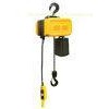 Small Yellow 500kg Electric Chain Hoist For Construction   , Lifting Speed 8 m / Min