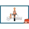 Manual chain hoist for moving and handling works