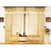 Emboridery Window Shower Curtain