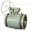 Low Torque Electrical API 6FA Trunnion Ball Valve For Gas Industry , CRN CE