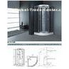 Computer Control Panel Sharp Massage Framed Glass Multifunctional Shower Room