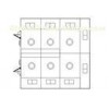 U Type Air Shower Tunnel Two Row Persons 3 Sides Blowing For Decontamination Project
