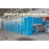 Continuous dyeing Wool Scouring Machine Stainless steel output sheet