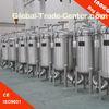 Vertical Multi Bags Filter Housing For Liquid Filtration / Water Purifier
