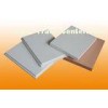 Square 600 * 600 mm High Density Fiberglass Ceiling Panels For Office Thermal-Resistant