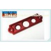 Red Nickel Plated Brass Precision Parts , CNC Milled Machinery Parts For Medical Devices
