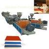 WPC Compound Plastic Foamed Board Production Line , PVC Foam Board Machine