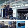 HDPE Plastic Pipe Extrusion Line , PE Large Calibre Hollowness Wall Winding Machine