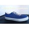 Orange Men PU Canvas Safety Shoes Under Ankle For Gardenning