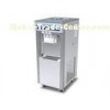 Soft Serve Floor Model 3 Flavors Ice Cream Making Machine, Single Phase Automatic Frozen Yogurt Mach