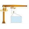 0.5t Electric Full Rotating Manual Jib Crane For Workshop , Rise Height 2.5m - 4m