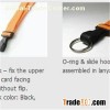 standard lanyard customized size logo free id card