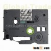 Label tape cassette black on green manufactured in ISO9001 certificated equivalent to the original