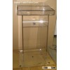 Clear acrylic lectern