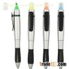 Plastic Highlighter And Ball Pen
