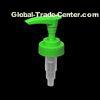 2.0ml 28/400 Lotion Dispenser Pump , solid green and Plastic PP