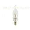 5W E14 Led Candle Bulb For Crystal Light With Transparent / Clear Glass Shell