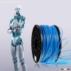 Blue 1.75mm ABS FilamentFor 3D Photo Printing / ABS Plastic Filament Grade A
