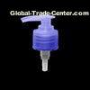 Kitchen cleaning lotion dispenser pump purple , 1.0ml 28/410 ribbed for cosmetic