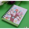 Printed paper cover notebook spiral or wire-o notebook