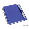 Promotional PP Cover Spiral Notebook With Pen
