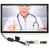 55'' or Customized anti - dirt infrared touch frame 8 mm for public media, education