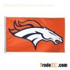 NFL Denver Broncos 3 Inch X 5 Inch Polyester Flag