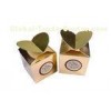 Small Recycled Cardboard Gift Boxes , Glossy Lamination Art Paper Auto-lock Box