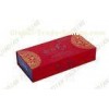 Fancy Gift Cardboard Tea Box, Velvet Surface Custom Paper Packaging Boxes