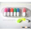Mini capsule pill highlight pen