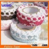 Colorful fabric lace tape for DIY and decoration