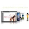 portable 2 touch infrared interactive intelligent whiteboard with projector for business