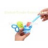 Stylish BPA Free Silicone Baby Teether Food Grade Feeder Infant Nutrition Odorless