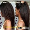 Brazilian Human Hair Lace Front Wig Kinky Curly