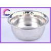 Traditional large metal shaving bowl , shave cream bowl chrome plating