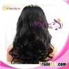 2014 New Bleach Indian Remy Hair Wigs Loose Wave Human Glueless Lace Front Wig With Middle Parting N