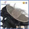 Sunnymay Stock Natural Color Black Top Grade 100% Malaysian Virgin Hair Body Wave Silk Base Lace Fro